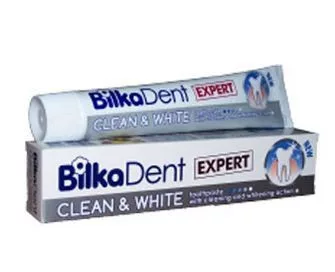 Bilka dent expert fogkrém fehérítő clean&white 75 ml - Bio és natúr kozmetikumok