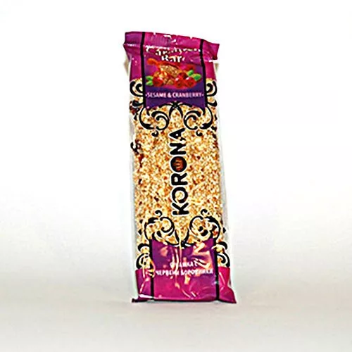 Korona szelet szezámmagos-vörösáfonyás 60 g - Bio és natúr élelmiszerek