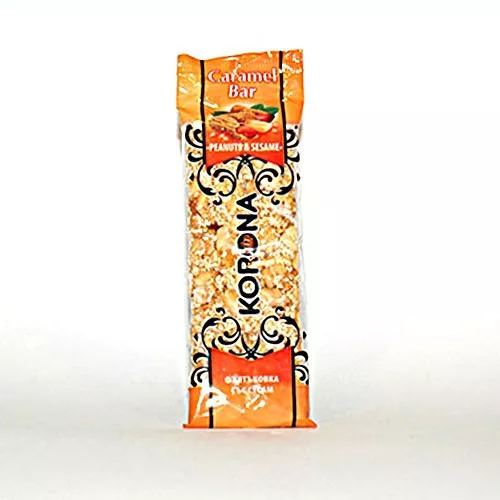 Korona szelet földimogyorós-szezámos 60 g - Bio és natúr élelmiszerek