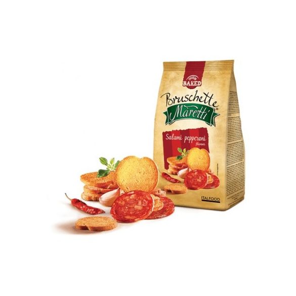 Maretti bruschette szalámi,pepperoni ízesítésű 70 g