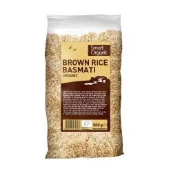 Smart Organic Bio Basmati Barna Rizs 500 g - 