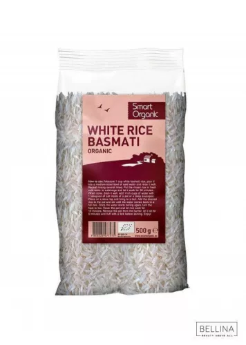 Smart Organic Bio Basmati Fehér Rizs 500 g - 