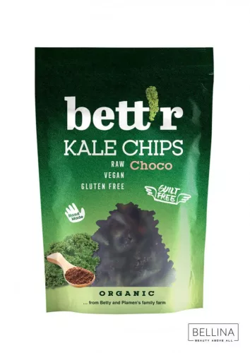 Bett'r Bio Fodros kelkáp.chips csokoládé&mand.30g - 