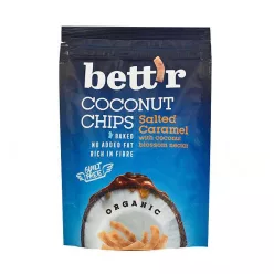 Bettr bio kókuszchips sós karamell 70 g - Bio és natúr élelmiszerek