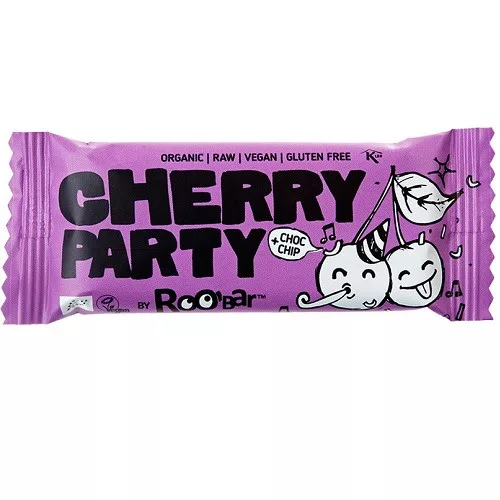 Roobar Cherry party Cseresznyés nyers szelet 30 g - 
