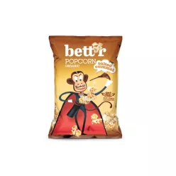 Bettr bio vegán gluténmentes sós karamellás popcorn 60 g - Bio és natúr élelmiszerek