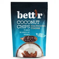 Bettr bio kókuszchips kakaós 70 g - Bio és natúr élelmiszerek