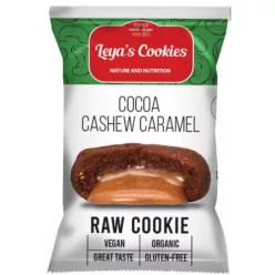 Leya nyers sütemény kakaó-kesu-karamell 25 g - 