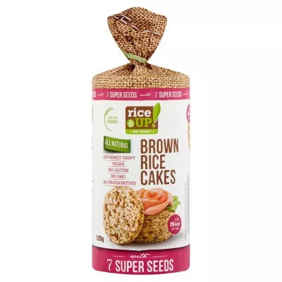 Rice Up Puff. Rizs Szelet 7Szupermag.Gm. 120 g - Bio és natúr élelmiszerek