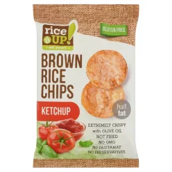 Rice Up chips ketchup ízű 60 g - Bio és natúr élelmiszerek
