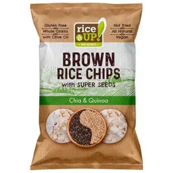 Rice Up bio chia&quinoa chips 25 g - Bio és natúr élelmiszerek