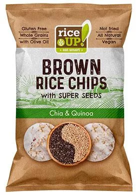 Rice Up bio chia&quinoa chips 25 g - Bio és natúr élelmiszerek