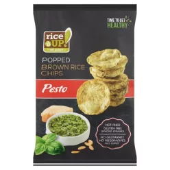Rice Up chips pesto ízű 60 g - Bio és natúr élelmiszerek
