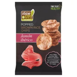 Rice Up chips ibériai sonka ízű 60 g - Bio és natúr élelmiszerek