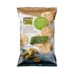 Rice Up chips uborkás ízű 60 g - Bio és natúr élelmiszerek