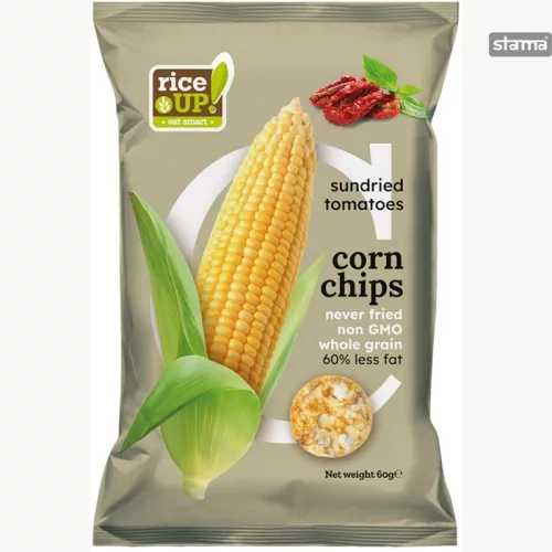 RICE UP KUKORICA CHIPS PARADICSOMOS GM. - Bio és natúr élelmiszerek