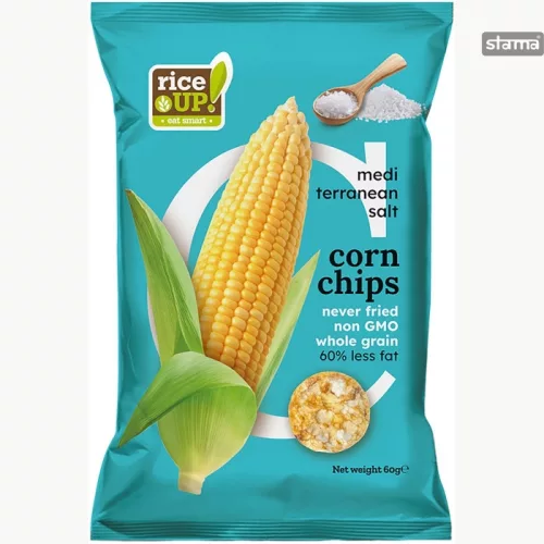 RICE UP KUKORICA CHIPS TENGERI SÓS GM. - Bio és natúr élelmiszerek