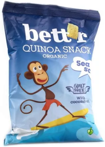 Bett'r Bio Quinoa snack tengeri sóval 50 g - 