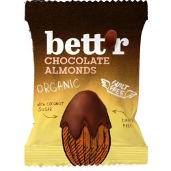 Bettr bio vegán gluténmentes csokival bevont mandula 40 g