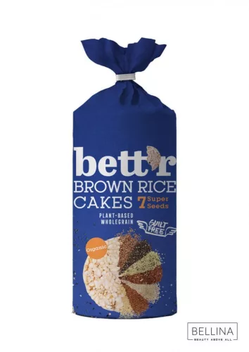 Bett'r Puff. rizs tallér 7szuper maggal bio 120g - 