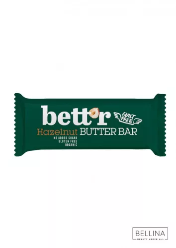 Bett'r Törökmogyoróvajas szelet bio 30g - 