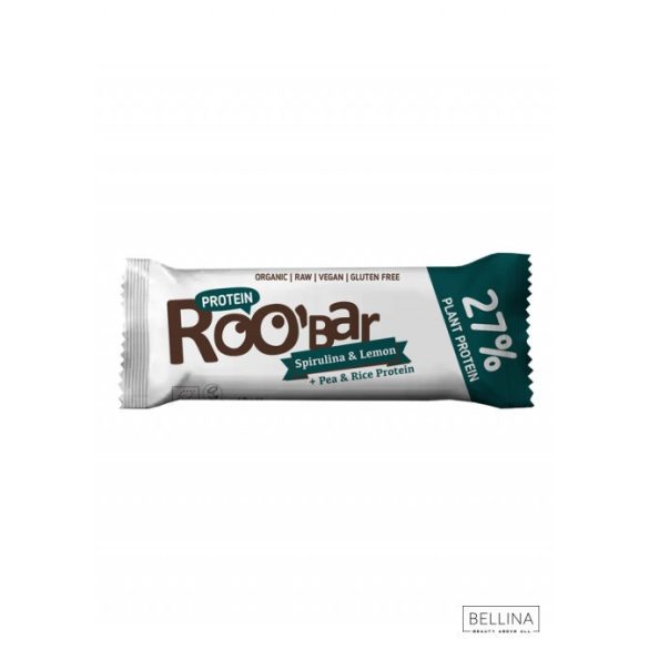 ROOBAR PROTEIN SZELET SPIRULINA-CITROM