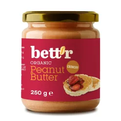 Bett'r Bio Földimogyoró krém Crunchy 250 g - 