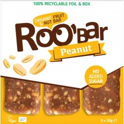 Roobar Bio Nyers Földimogyorós csomag 3x30g - 