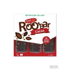 Roobar Bio Nyers Kakaós csomag 3x30g - 