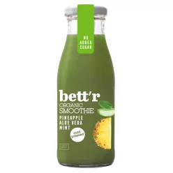 Bett'r Bio Smoothie Ananász-Aloe-Menta 250 ml - 