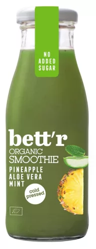 Bett'r Bio Smoothie Ananász-Aloe-Menta 250 ml - 