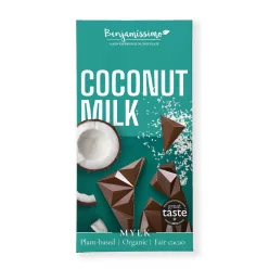 Benjamissimo bio vegán kókusztejes csokoládé 60 g - 