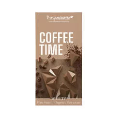 Benjamissimo bio vegán csokoládé koffeinmentes kávéval 60 g - 