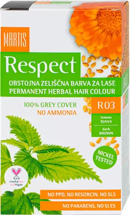 Naturavit hcr r03 sötét barna hajfesték 1 db – Női hajfesték