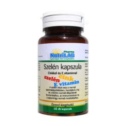Nutrilab Szelén Cinkkel És E-Vitaminnal Kapszula 60Db