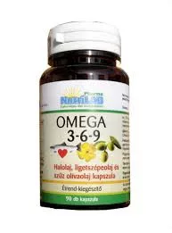 Nutrilab omega 3-6-9 500 mg 90x 90 db - Bio és natúr étrendkiegészítők