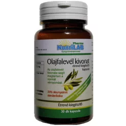 Nutrilab olajfalevél kivonat kapszula 30 db - Bio és natúr étrendkiegészítők