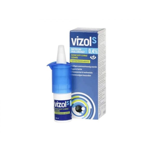 Vizol S  0,4 Oldatos Szemcsepp Száraz Szemre 10Ml
