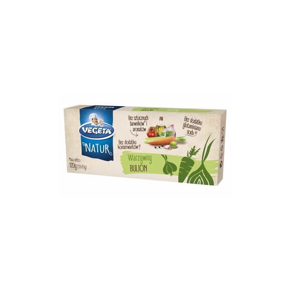 Vegeta Natur Erőleves Kocka 120G