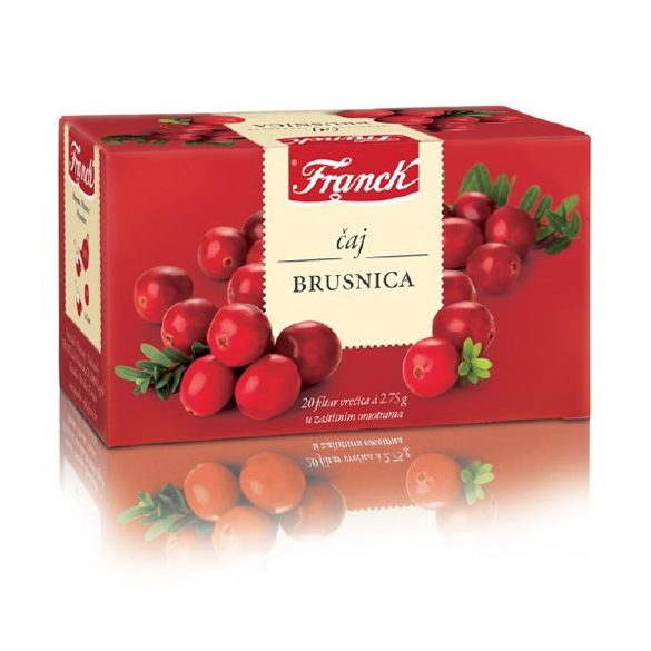 Franck tea vörös áfonya 20x2,75 g 55 g
