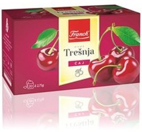 Franck tea cseresznye 20x2,75 g 55 g - Bio és natúr élelmiszerek