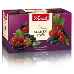 Franck tea erdei gyümölcs 20x2,75 g 55 g - Bio és natúr élelmiszerek