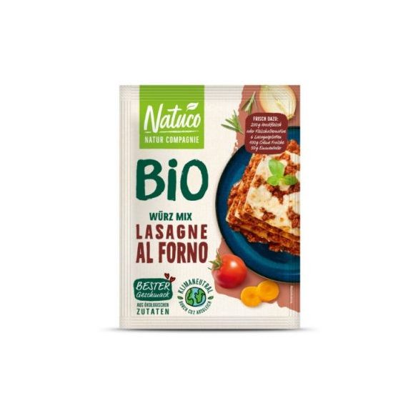 Natuco bio lasagne alap 30 g