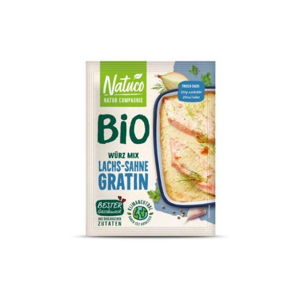 Natuco bio sült fűszeres lazac alap 14 g