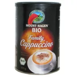Mount Hagen bio cappucino családi kiszerelés 400 g - Bio és natúr élelmiszerek
