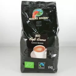 Mount Hagen bio pörkölt kávé szemes 1000 g - Bio és natúr élelmiszerek