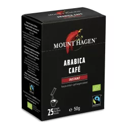 Mount Hagen Bio Instant kávé adagok 25 x 2g - 