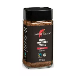 Mount Hagen bio instant kávé 100 g - Bio és natúr élelmiszerek