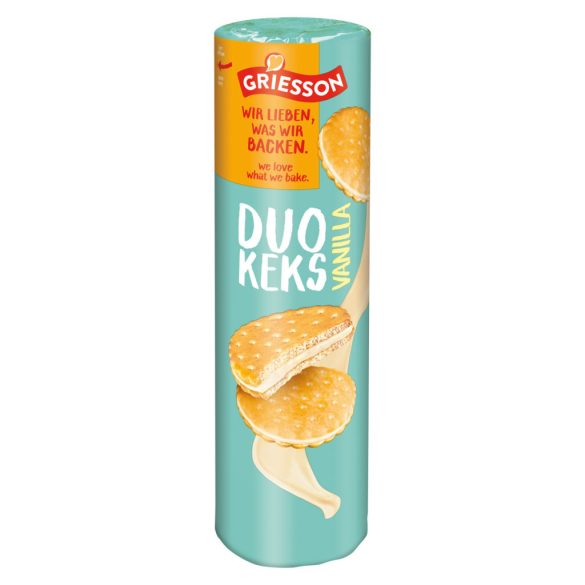 GRIESSON DUO KEKSZ VANÍLIÁS 500G