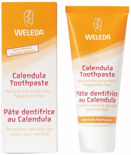 Weleda calendula gyógynövényes mentol mentes fogkrém 75 ml - Bio és natúr kozmetikumok